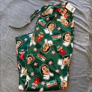 Men’s Elf PJ Pants (XL) *NWT* 100% Polyester
